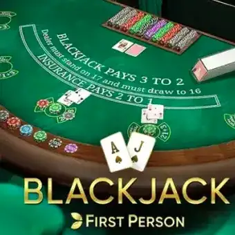 First Person Blackjack by Evolution