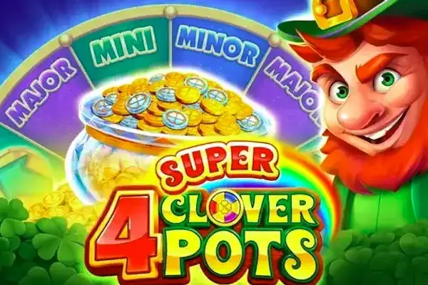 4 Super Clover Pots